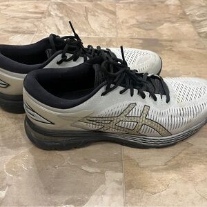 ASICS Men's Athletic Shoes - White and Black